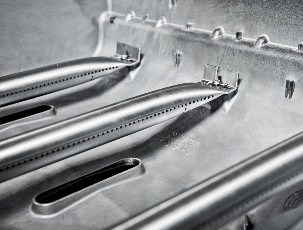 Dual Tube™ Edelstahl Stabbrenner