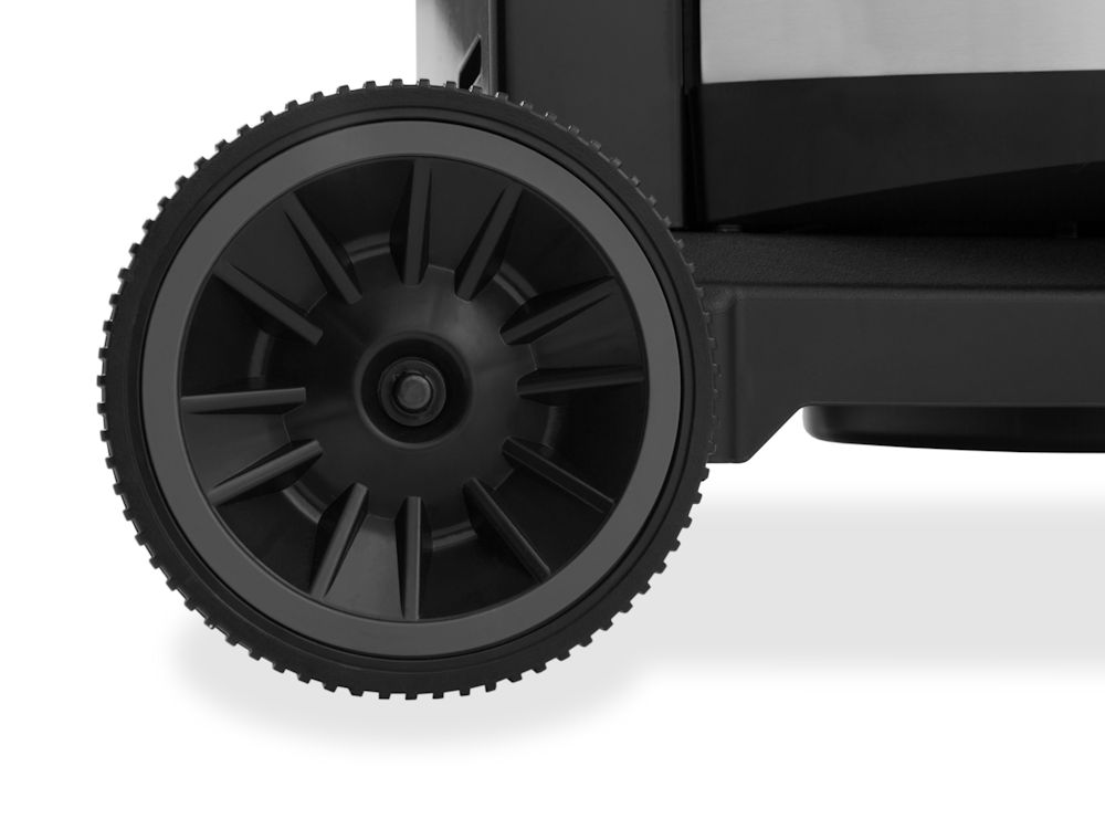 gummierte Räder