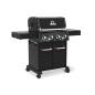 Preview: Broil King® BARON™ S490 IR SHADOW - mit massiven Gussgrillrosten