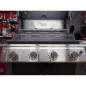 Preview: Rotisserie für Gasgrill: Drehspieß mit Spießklammern aus Edelstahl, Adapter und Grillmotor GM 5