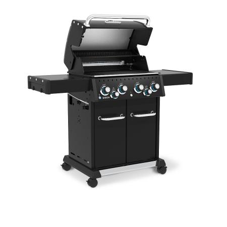 Broil King® BARON™ S490 IR SHADOW - mit Spießbratenbrenner und Rotisserie