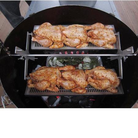 zum indirekten Grillen in Gugelgrillgeräten Ø 57 cm