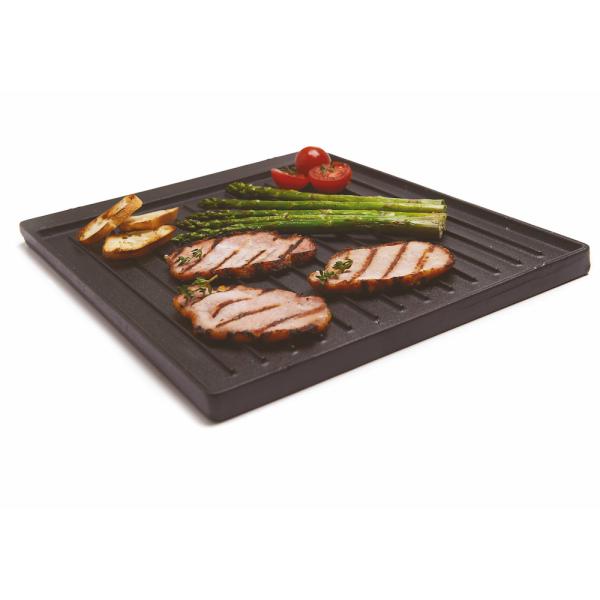 beidseitig verwendbare Grillplatte