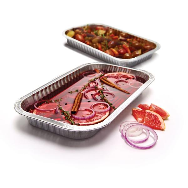 3 stabile, große Aluminiumtropfschalen für die Narrow Serie von Broil King®