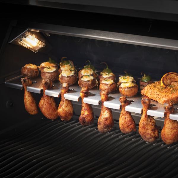 für zusätzliche Grillfläche