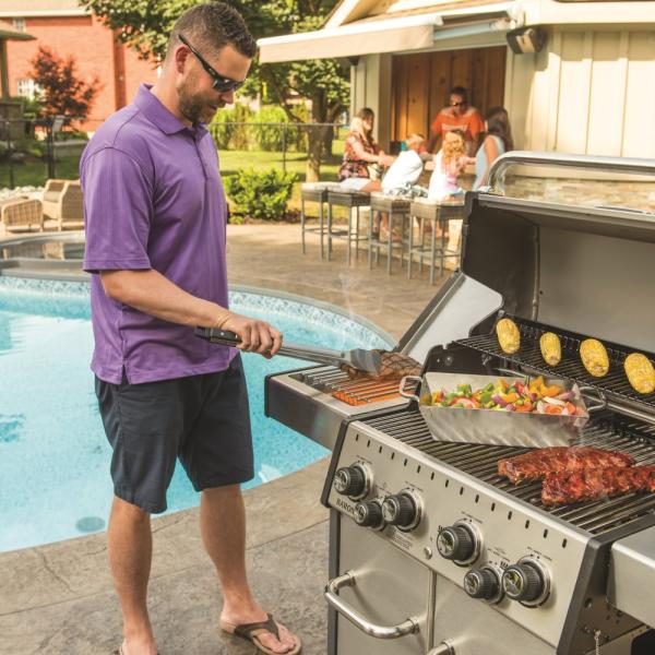 Broil Kings® Infrarot-Technologie für scharfes Anbraten