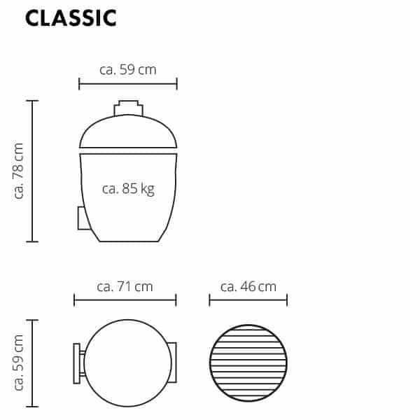 MONOLITH BBQ GURU CLASSIC PRO-SERIE 2.0