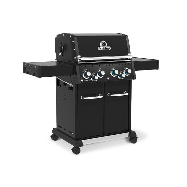 Broil King® BARON™ S490 IR SHADOW - mit massiven Gussgrillrosten