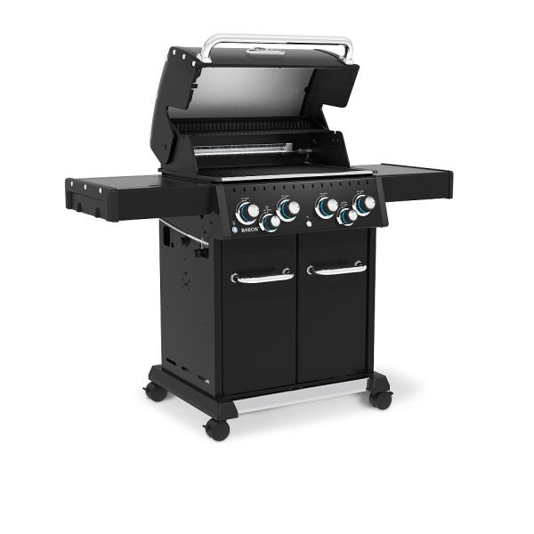 Broil King® BARON™ S490 IR SHADOW - mit Spießbratenbrenner und Rotisserie