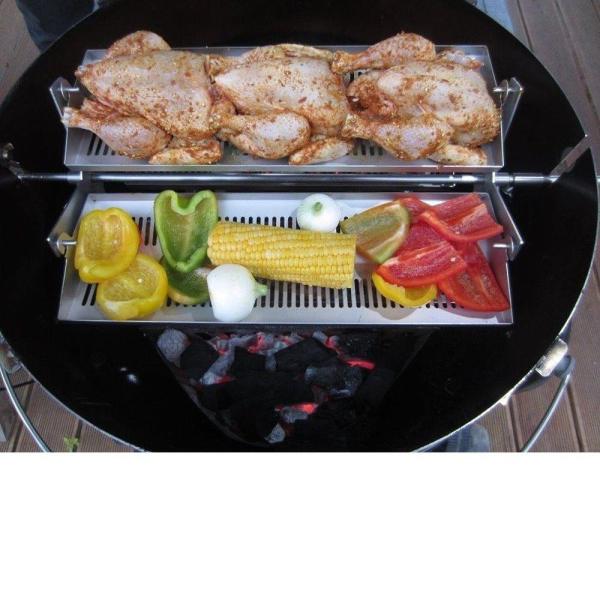 die völlig andere Art des Grillens