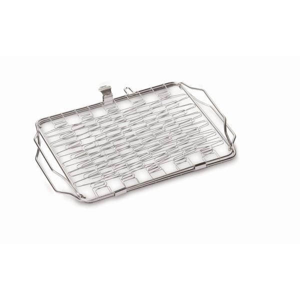 Flexibler Edelstahl-Grillkorb