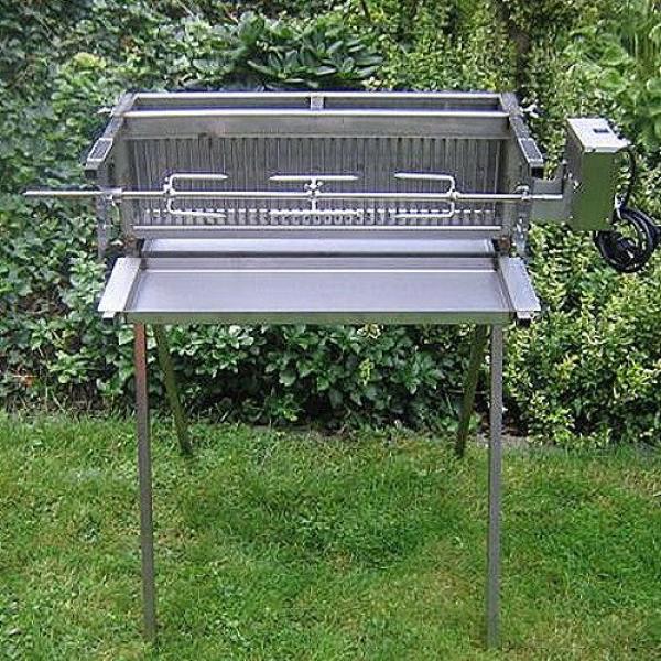 Spießbratengrill Profi einfach