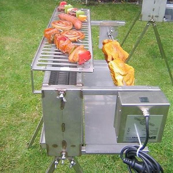 Spießbratengrill Modell Profi 1-fach