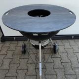 Feuerplatte rund  passend für Kugelgrills D 57 cm + 67 cm, sowie Feuertonnen und runde Feuerstellen